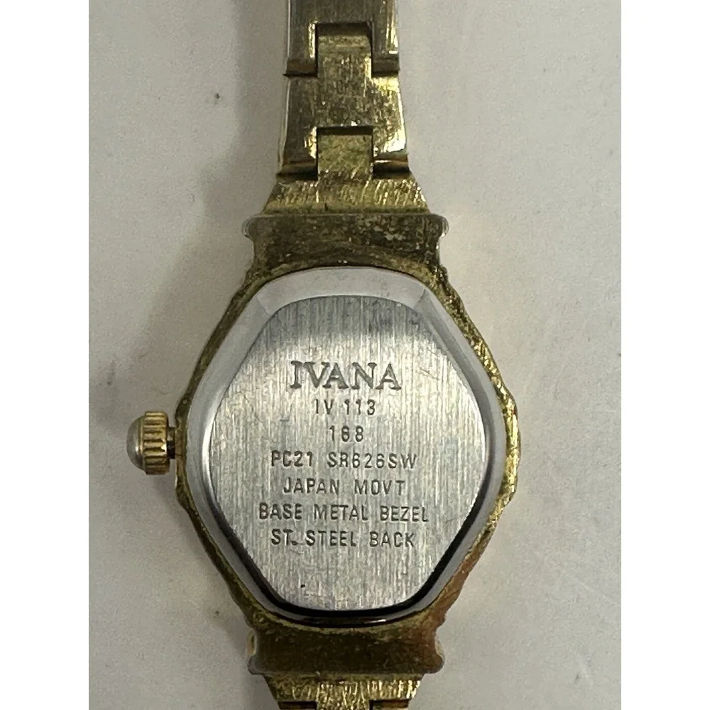 Ivana Ladies Watch IV113 New Battery 18MM 7.5
